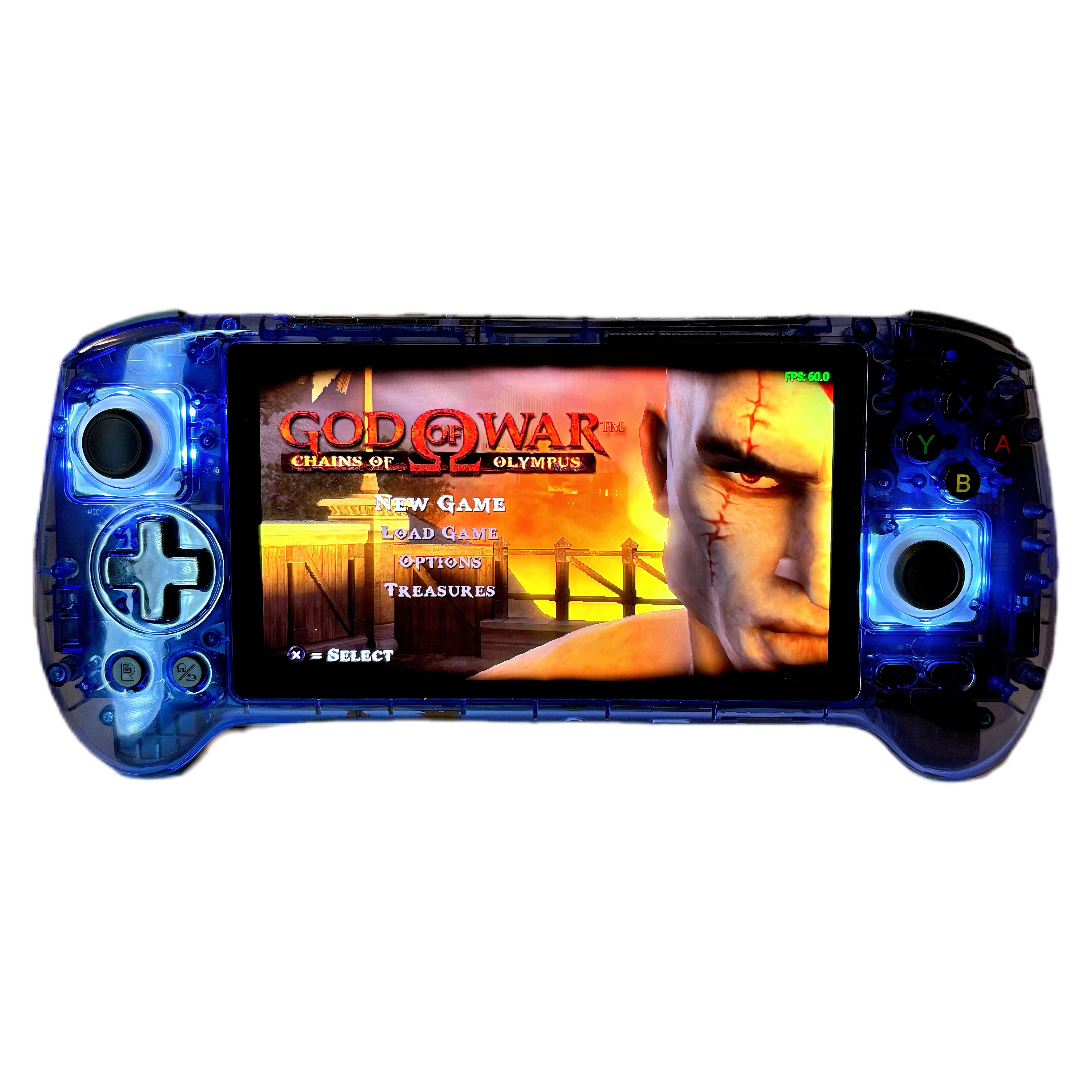 consola anbernic rg556 color azul