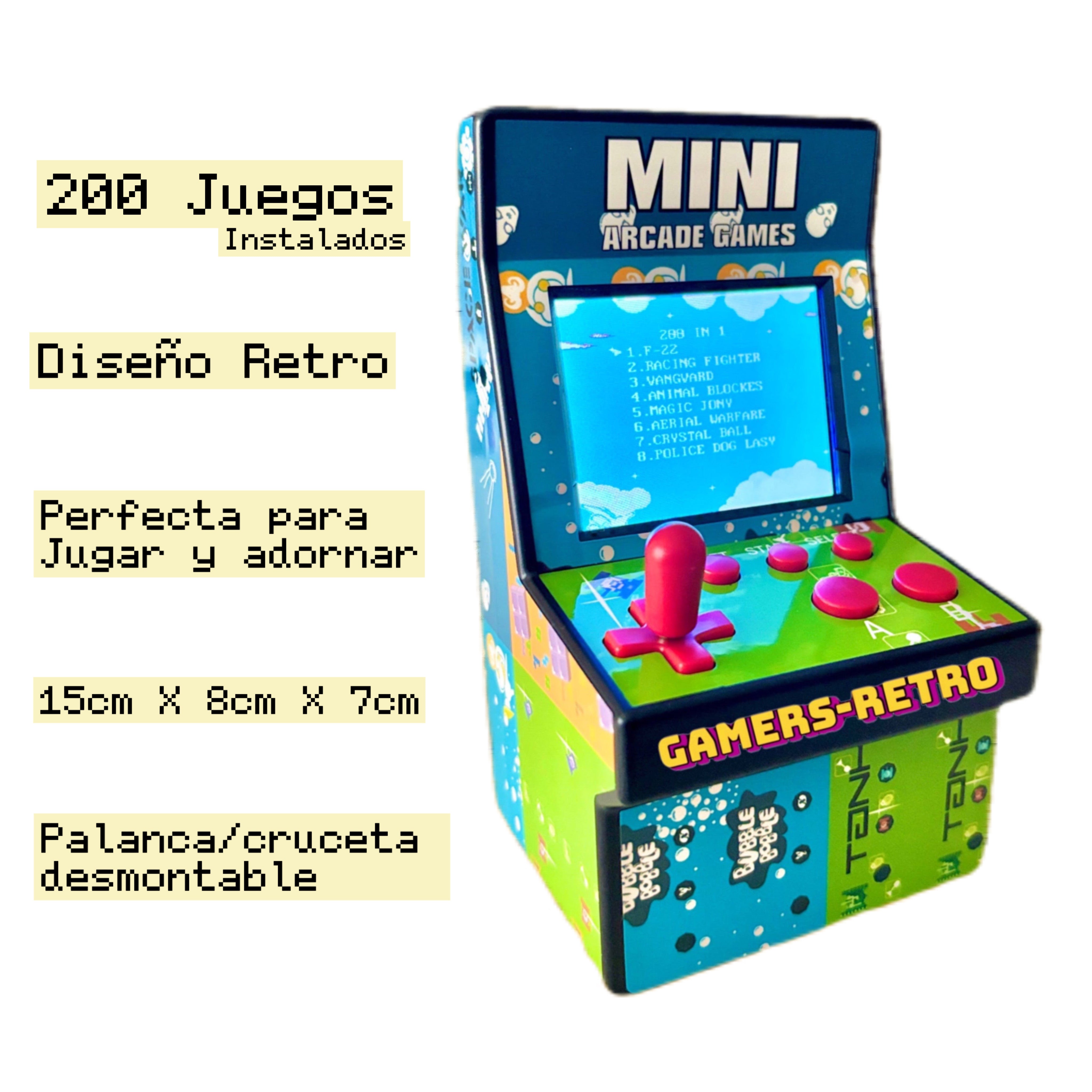 Mini Consola Retro Arcade