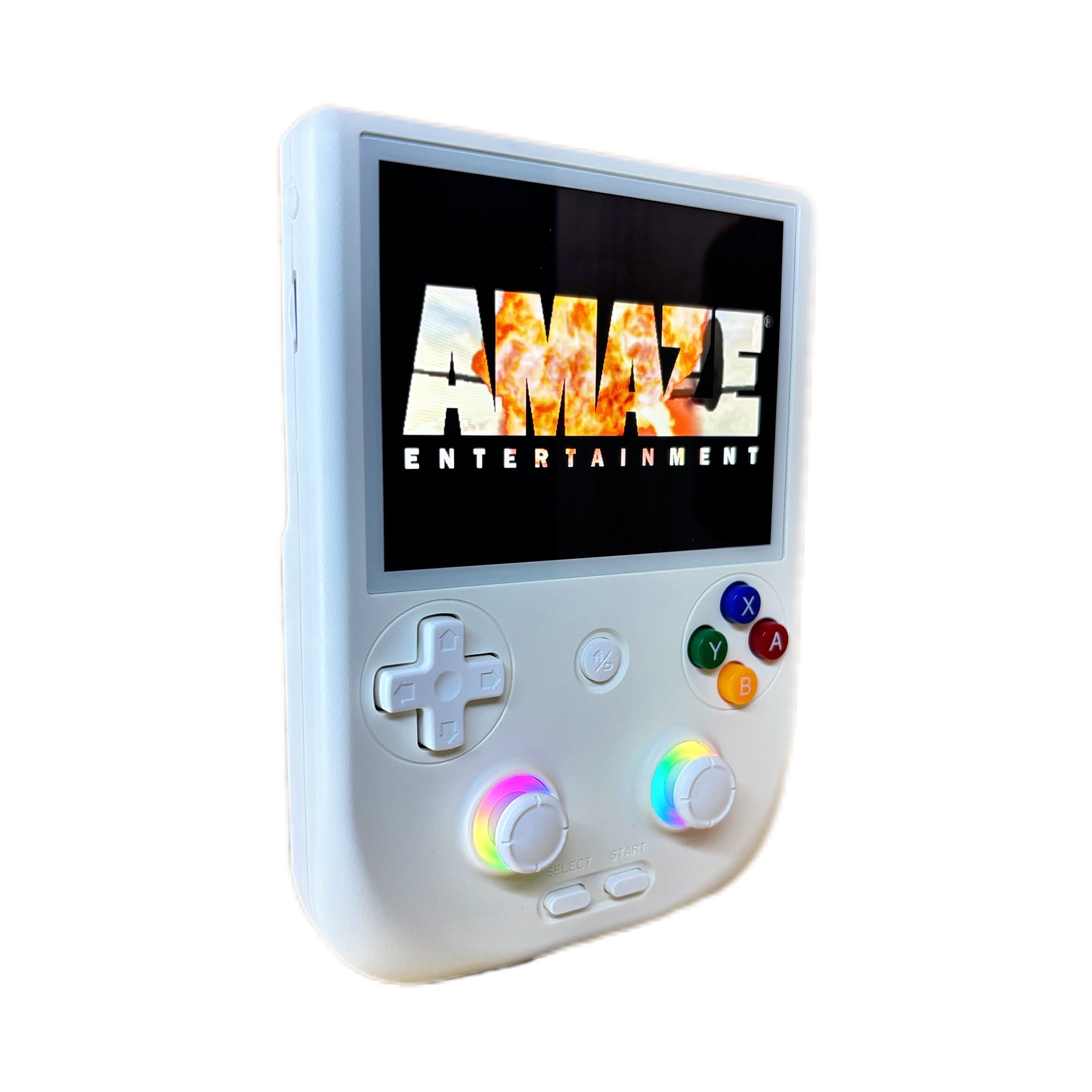 anbernic rg 406v playstation2 color blanca