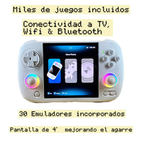 consola portatil retro salida tv